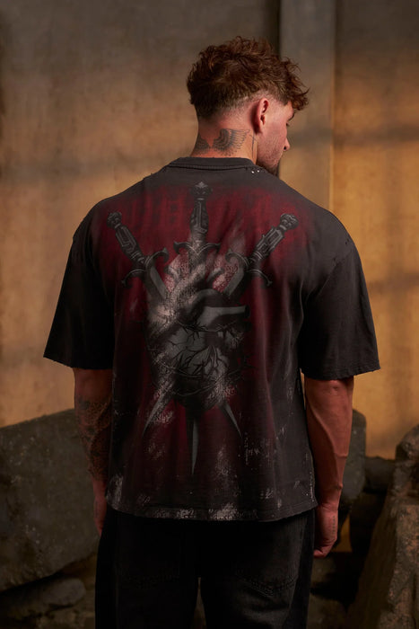 4168 - Haze Tees Sanctified heart