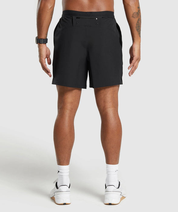 Land to Water 6" Shorts - Black