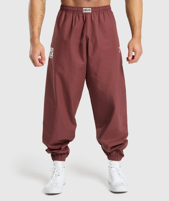 Gymshark Pumper Pants - Burgundy Brown