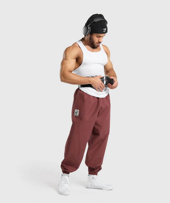 Gymshark Pumper Pants - Burgundy Brown