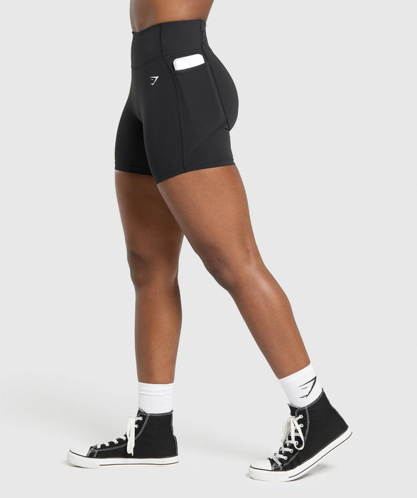 Lifting Pocket Shorts - Black