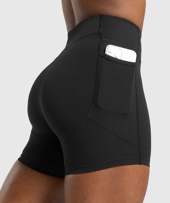 Lifting Pocket Shorts - Black