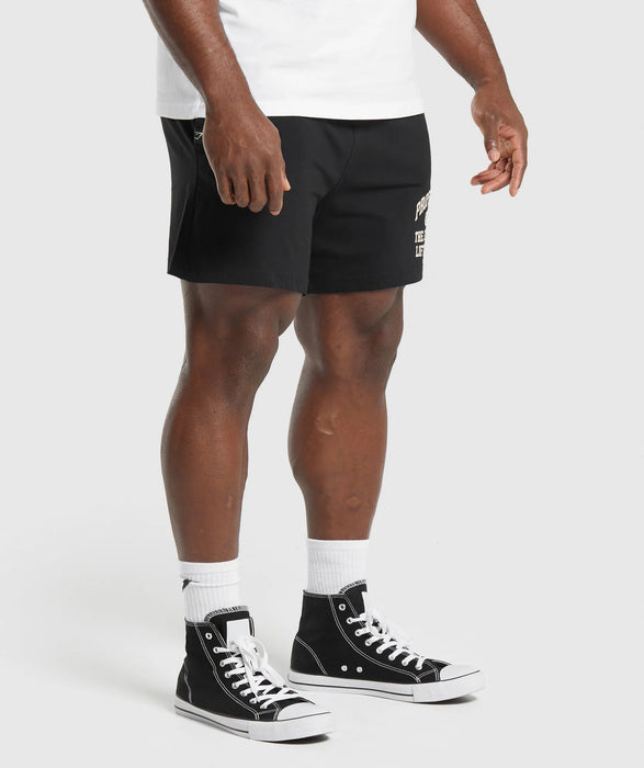 Lightweight Jersey Shorts - Black