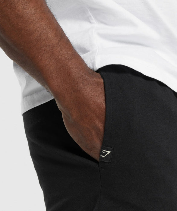 Lightweight Jersey Shorts - Black