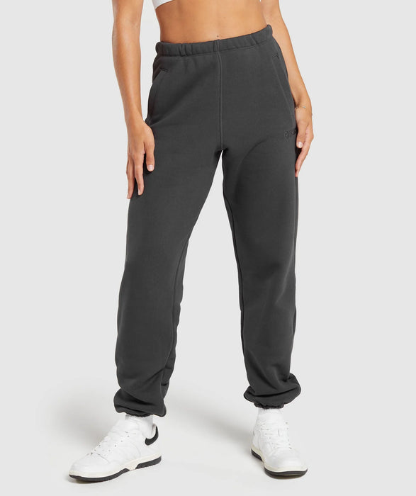 Heavyweight Loopback Sweat Joggers - Asphalt Grey