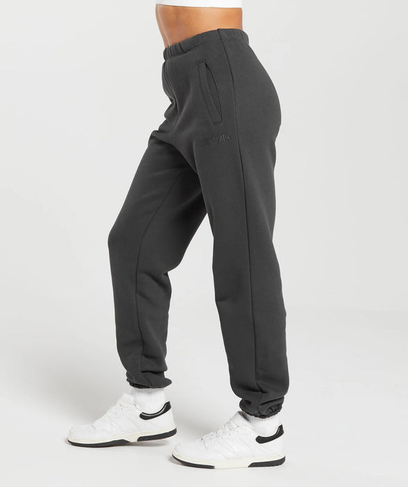 Heavyweight Loopback Sweat Joggers - Asphalt Grey