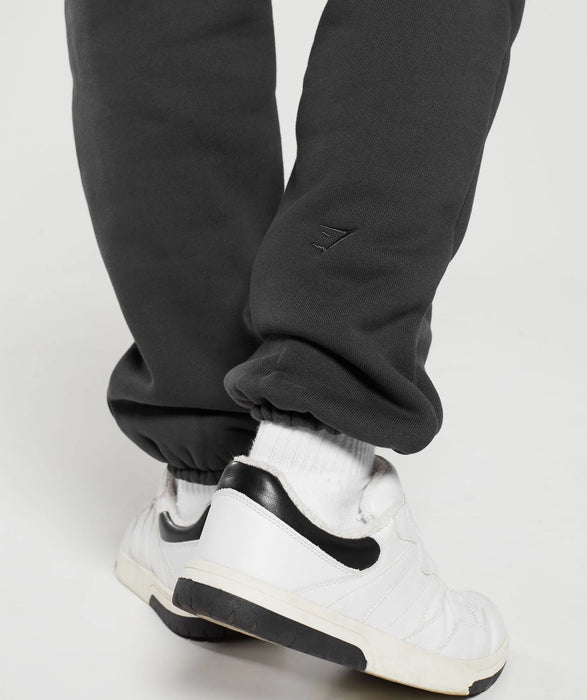 Heavyweight Loopback Sweat Joggers - Asphalt Grey