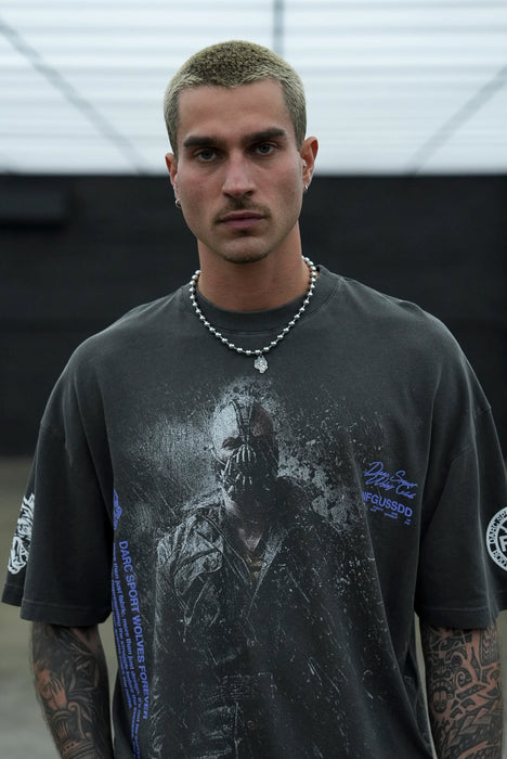 Rise Again V2 "Premium" Oversized Tee WOLF GRAY