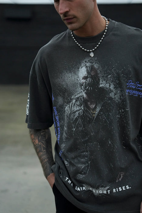 Rise Again V2 "Premium" Oversized Tee WOLF GRAY