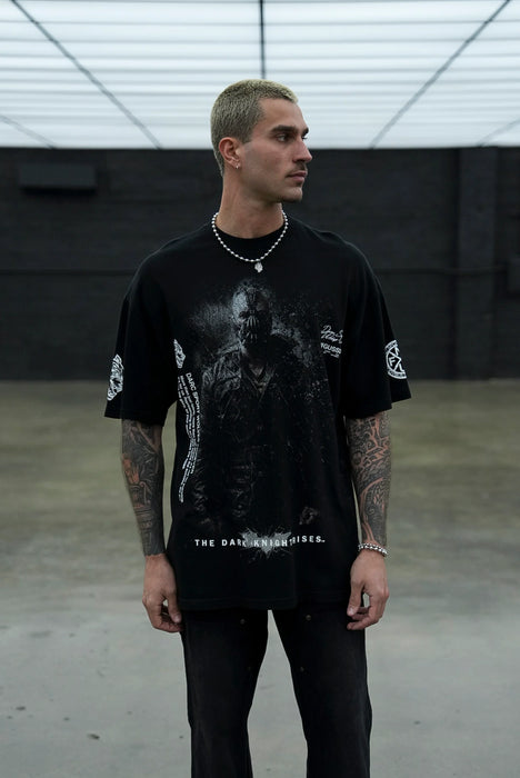 Rise Again V2 "Premium" Oversized Tee BLACK