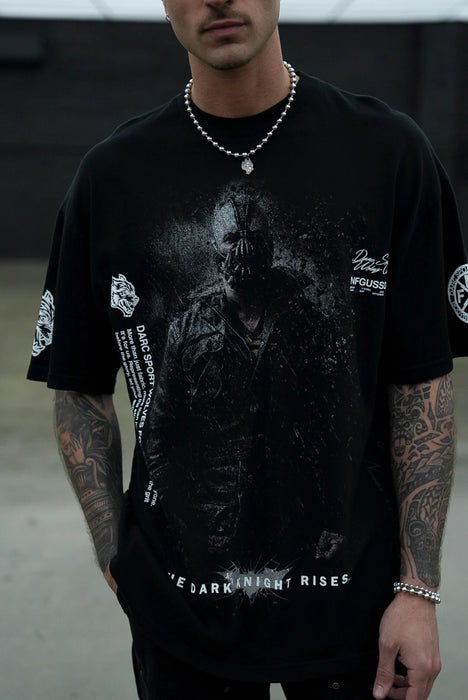 Rise Again V2 "Premium" Oversized Tee BLACK
