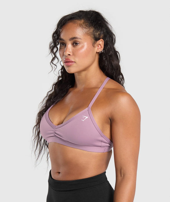 Minimal Sports Bra - Soft Purple