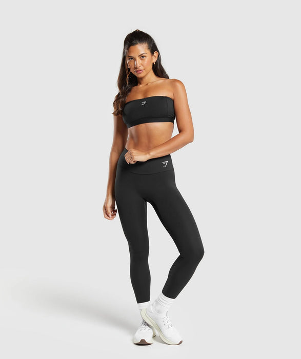 MULTI WAY STRAP BANDEAU BRA- BLACK