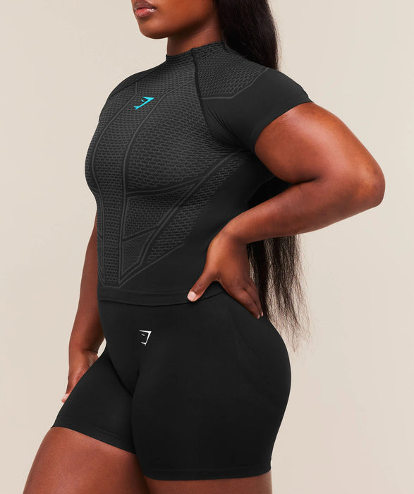 ONYX V1 BABY TEE - Black/Onyx Grey/Brand Blue