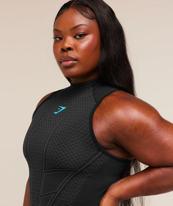 ONYX V1 TANK - Black/Onyx Grey/Brand Blue