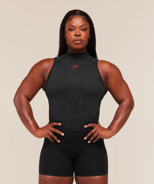 ONYX V1 TANK - Black/Onyx Grey/Carmine Red