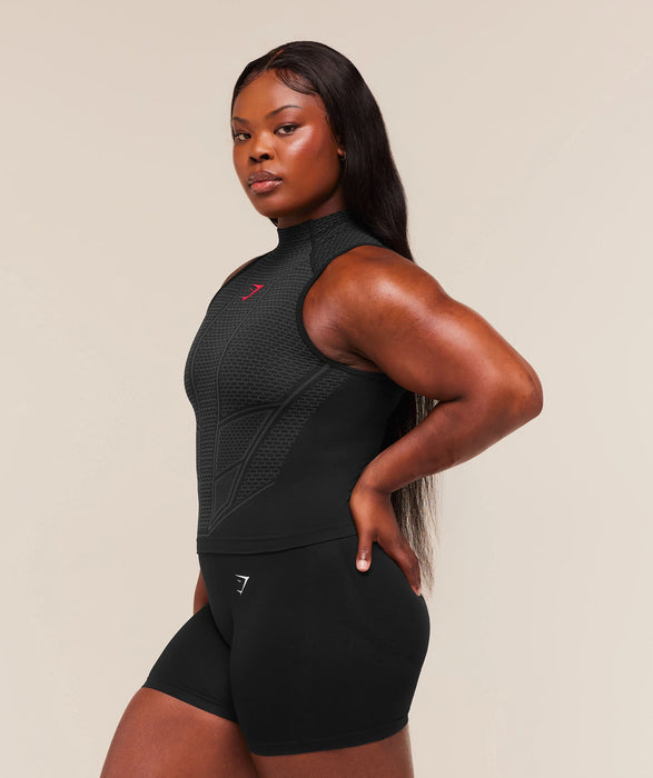 ONYX V1 TANK - Black/Onyx Grey/Carmine Red