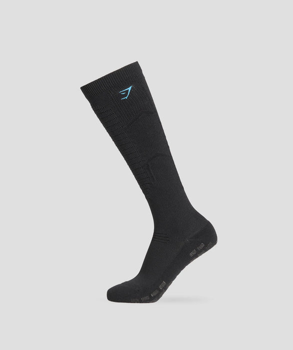 ONYX LIFTING SOCKS - BLACK/BLACK