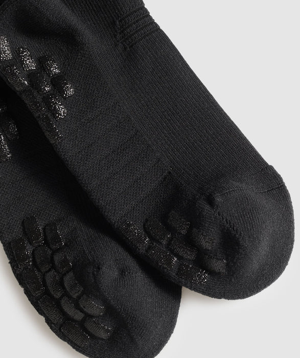 ONYX LIFTING SOCKS - BLACK/BLACK