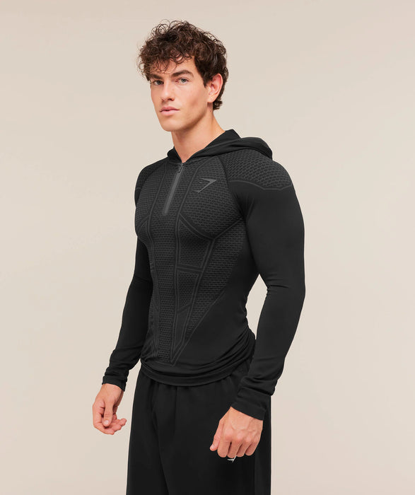 ONYX V1 HOODIE - Black/Onyx Grey