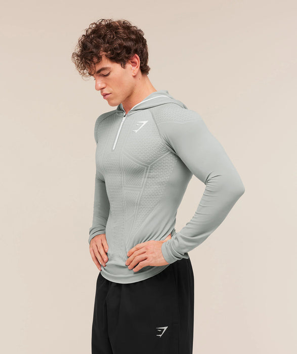 ONYX V1 HOODIE - Smokey Grey/Light Grey/White
