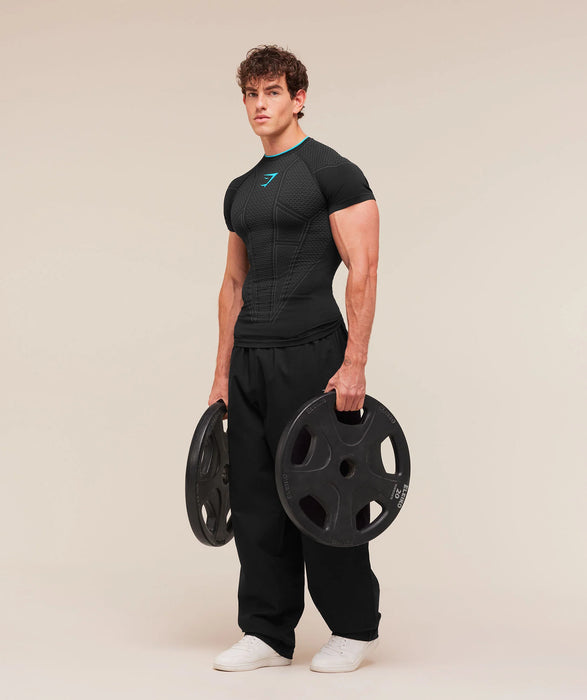 ONYX V1 T-SHIRT - Black/Onyx Grey/Brand Blue