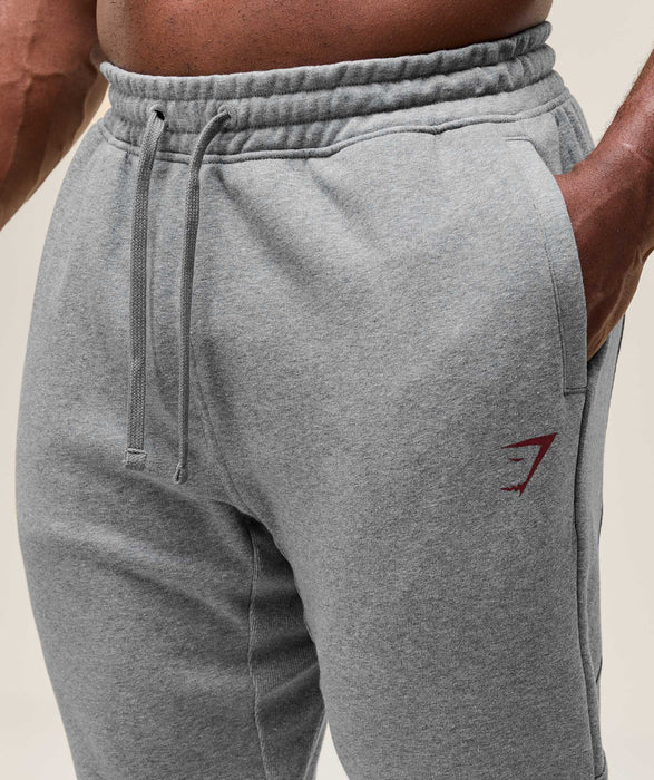 Power Wordmark Joggers - Charcoal Core Marl
