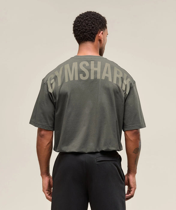 POWER T-SHIRT - STRENGTH GREEN