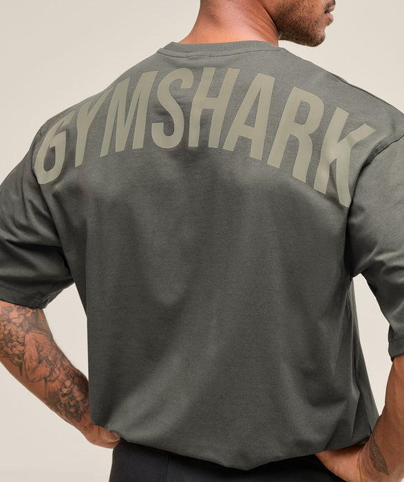 POWER T-SHIRT - STRENGTH GREEN