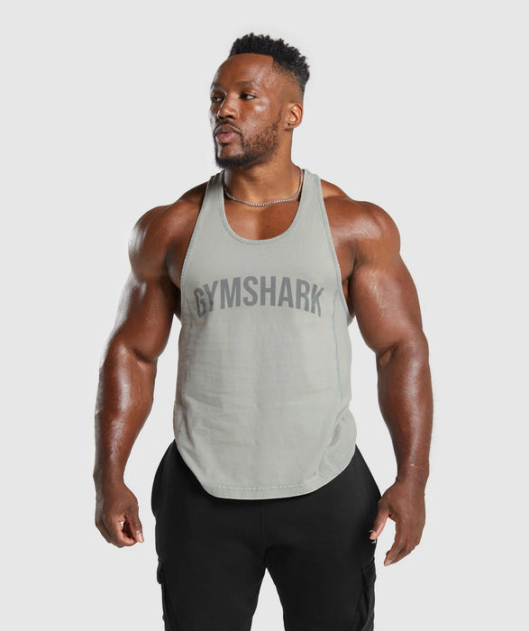 Power Washed Stringer - Smokey Grey