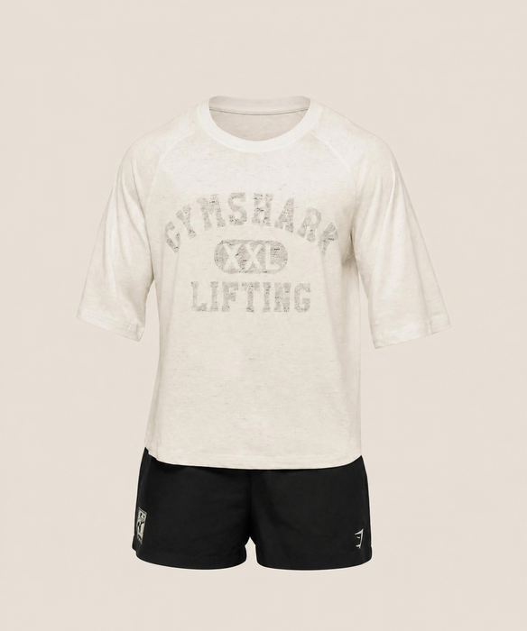 Summer Pump T-Shirt - Tinted White
