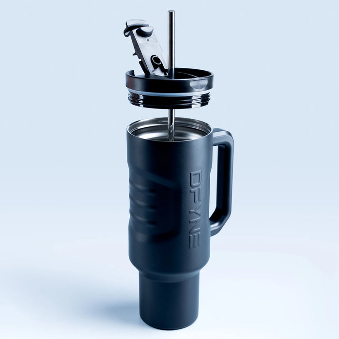 TUMBLER DFYNE - BLACK 40 ONZAS