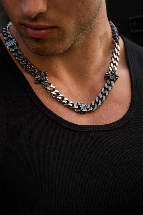 9100 CARS & CURLS - NECKLACE TREN TWIN NECKLACE