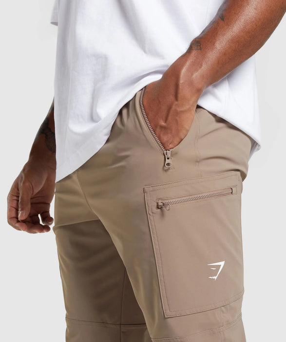 REST DAY CARGO PANT - MOCHA MAUVE