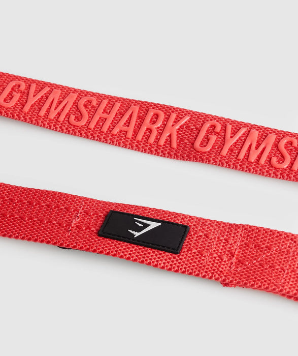 Silicone Lifting Straps - Fly Coral