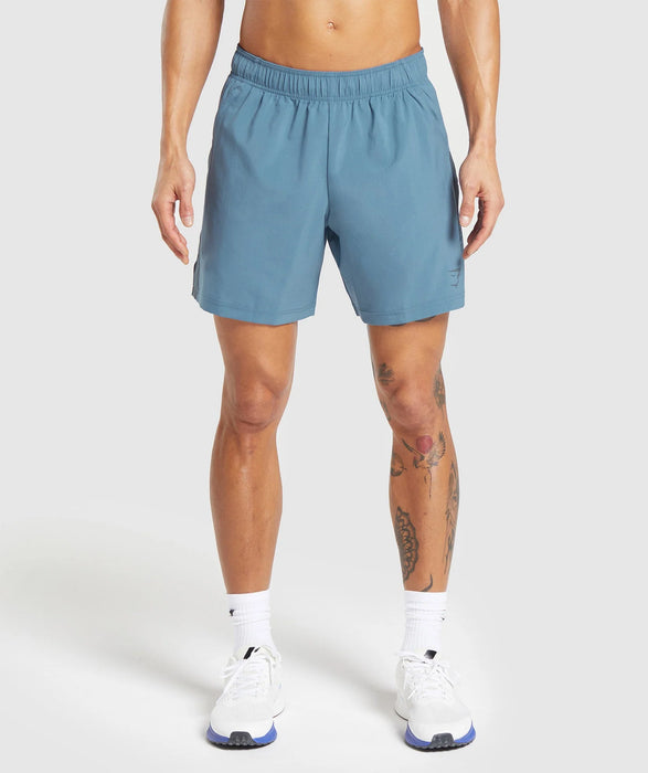 Sport 7" Shorts - Faded Blue/Titanium Blue