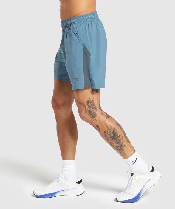 Sport 7" Shorts - Faded Blue/Titanium Blue