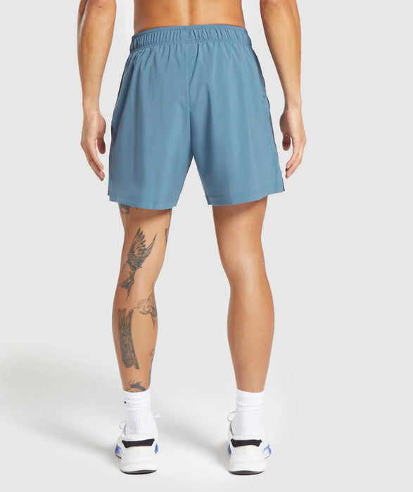 Sport 7" Shorts - Faded Blue/Titanium Blue