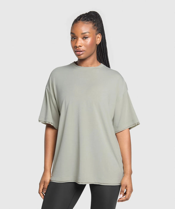 Superset Graphic T-shirt - Stone Grey