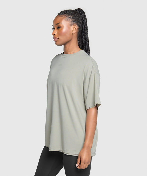 Superset Graphic T-shirt - Stone Grey