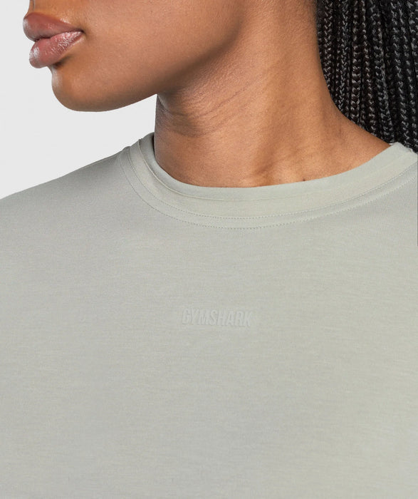Superset Graphic T-shirt - Stone Grey