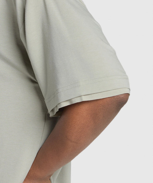 Superset Graphic T-shirt - Stone Grey