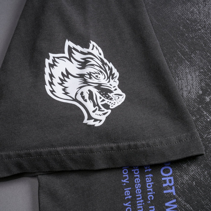 Rise Again V2 "Premium" Oversized Tee WOLF GRAY