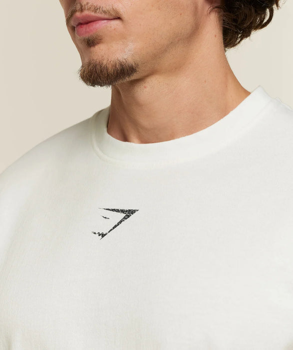 Vengeance Graphic T-Shirt-Soft White/Wash