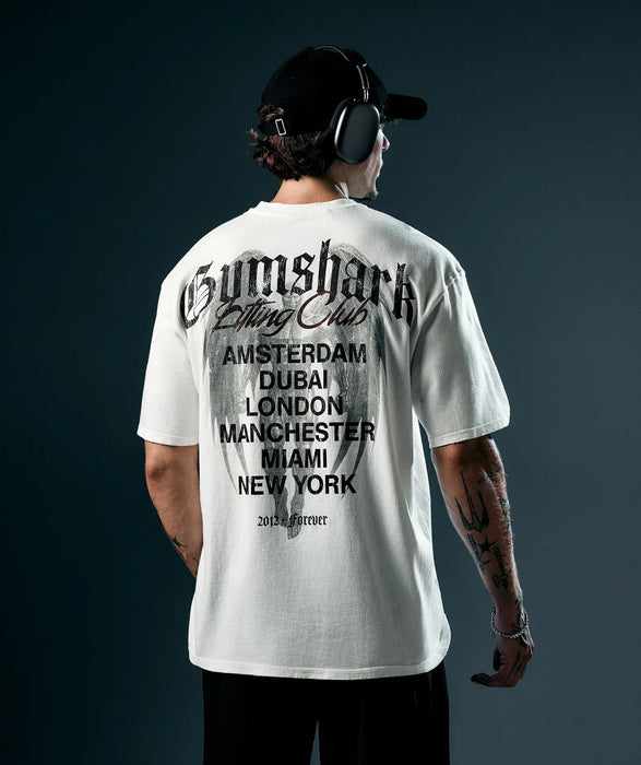 Vengeance Graphic T-Shirt-Soft White/Wash
