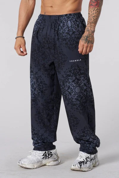 217 - UGLY PANTS BLACK EDITION FLORAL VINE