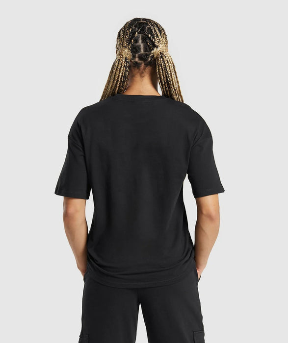 Gymshark Legacy Oversized T-Shirt - Black