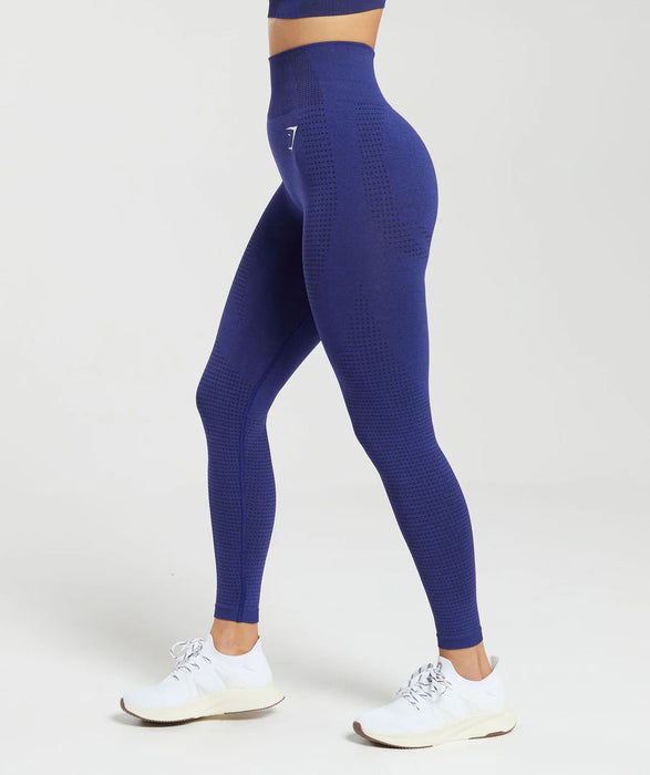 Vital Seamless 2.0 Leggings - Cobalt Purple Marl