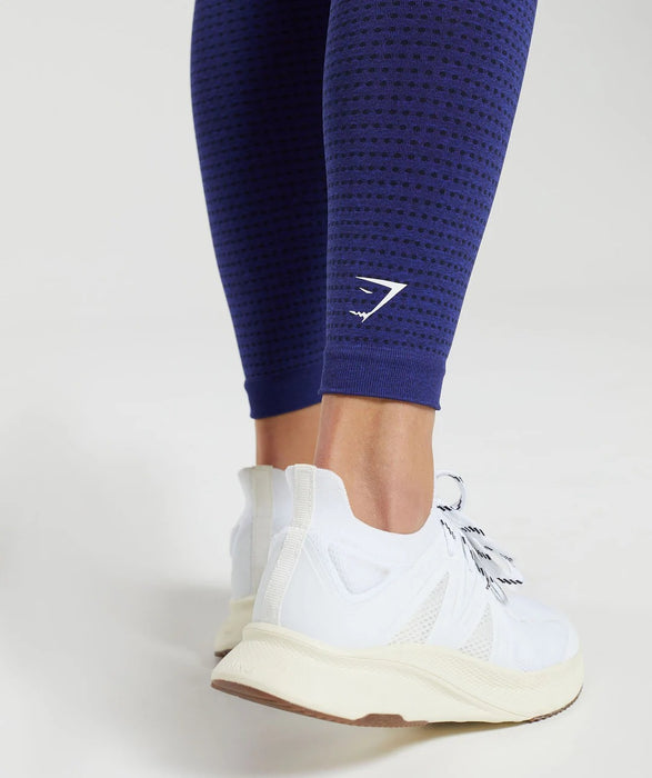 Vital Seamless 2.0 Leggings - Cobalt Purple Marl