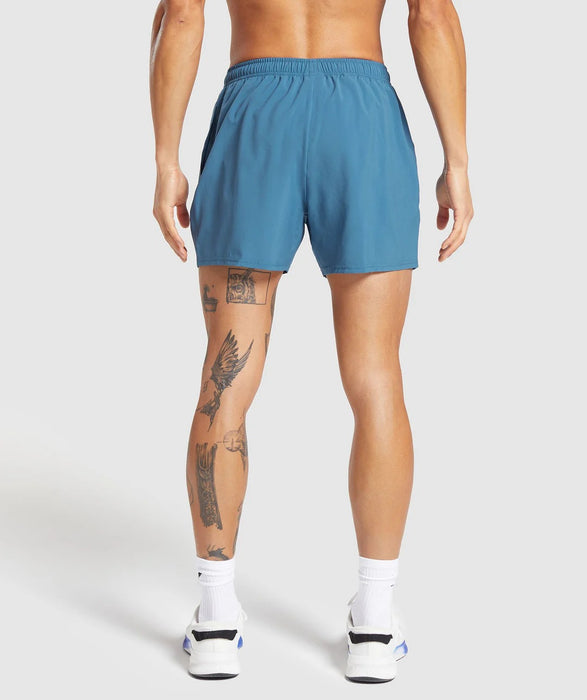 ARRIVAL 5" SHORTS-Utility Blue